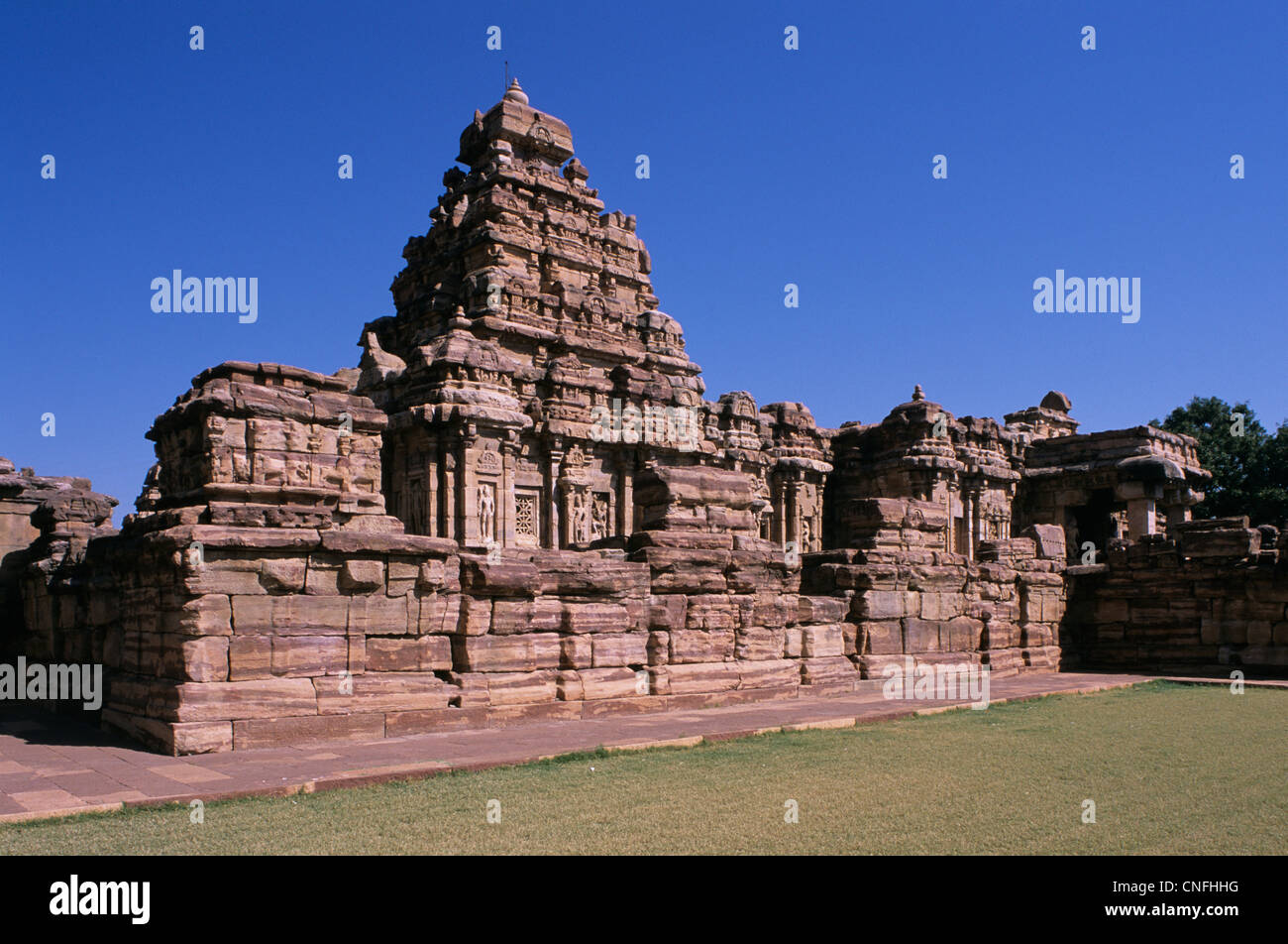Pattadakal Temple Architecture India Stock Photo Alamy