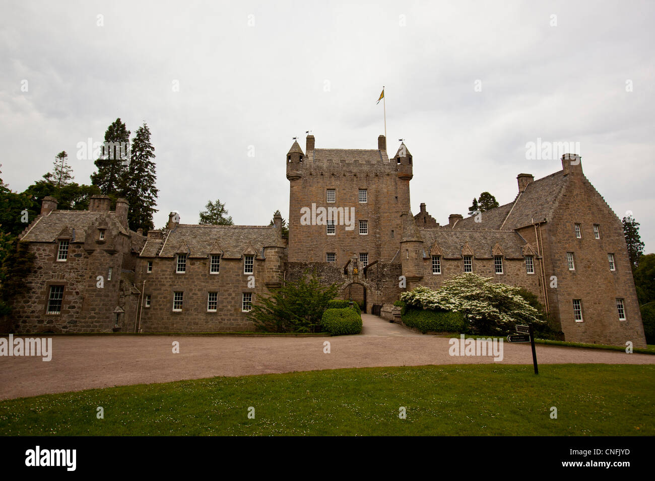 The Cawdor Castle in Inverness, Scotland Stock Photo