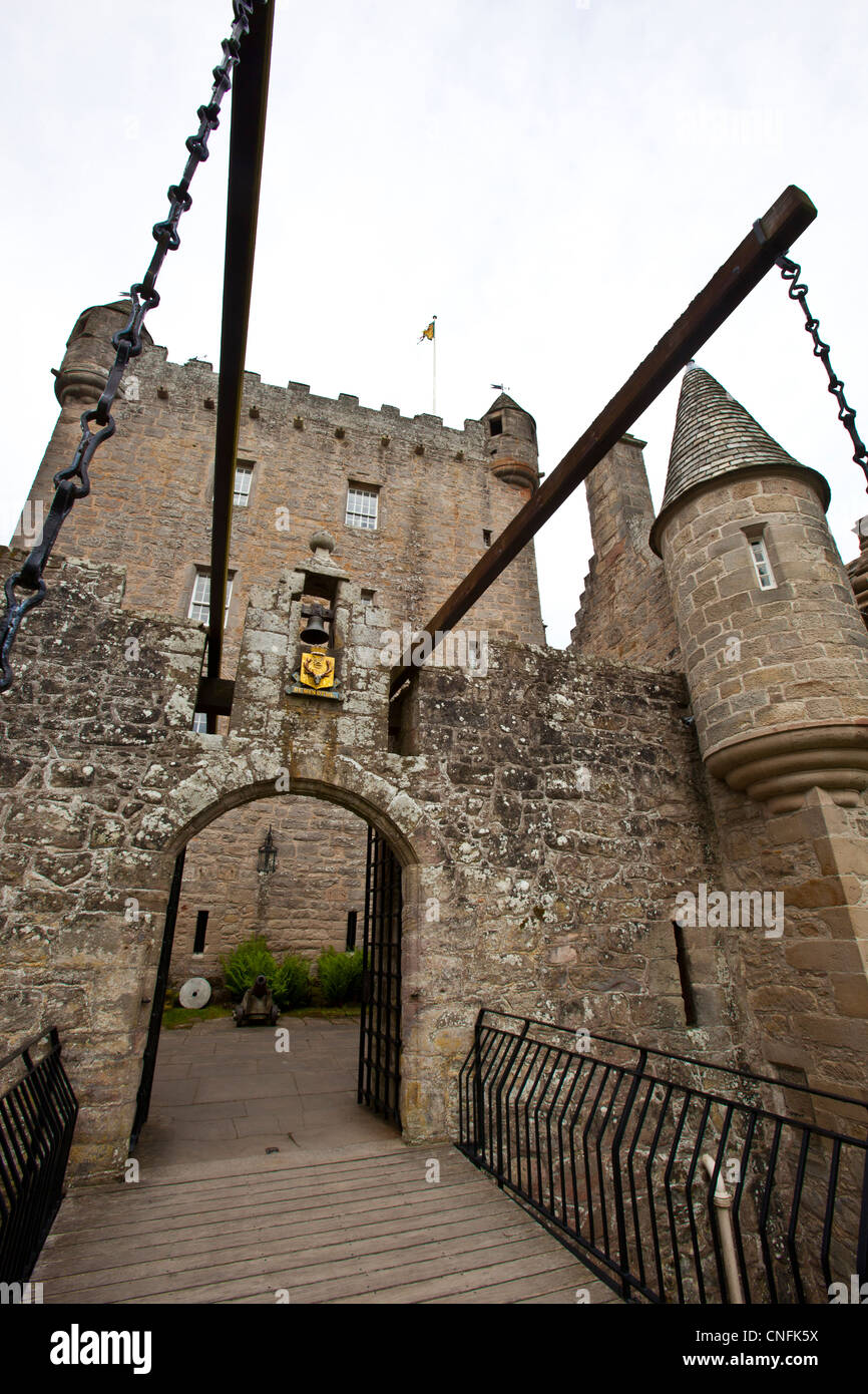 The Cawdor Castle in Inverness, Scotland Stock Photo