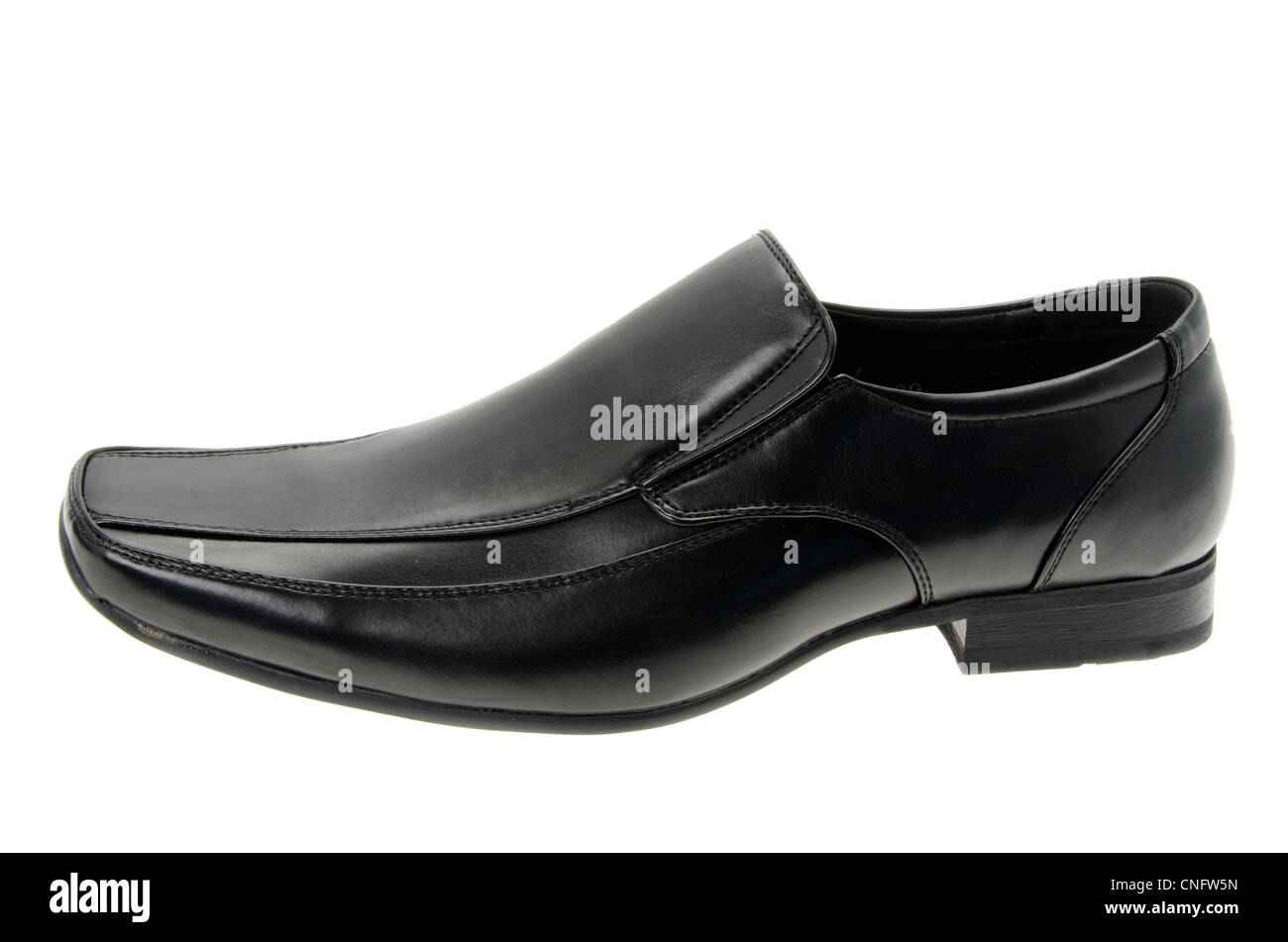 slip on black white