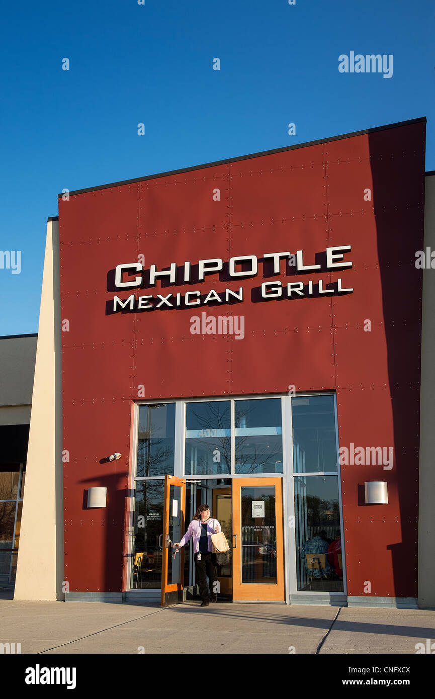 Chipotle Mexican Grill Stock Photo