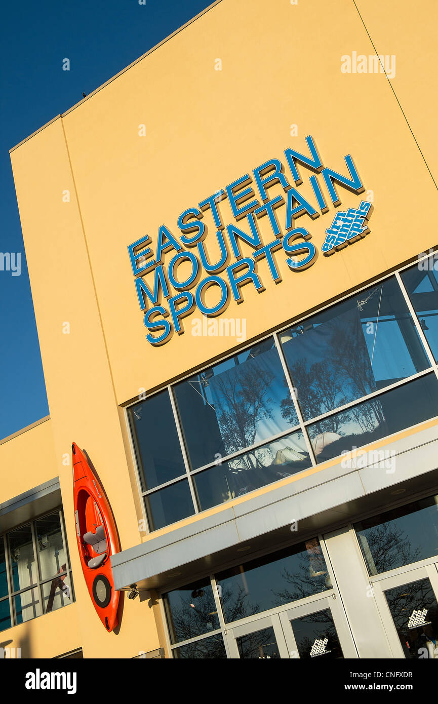 Eastern Mountain Sports store. Stock Photo