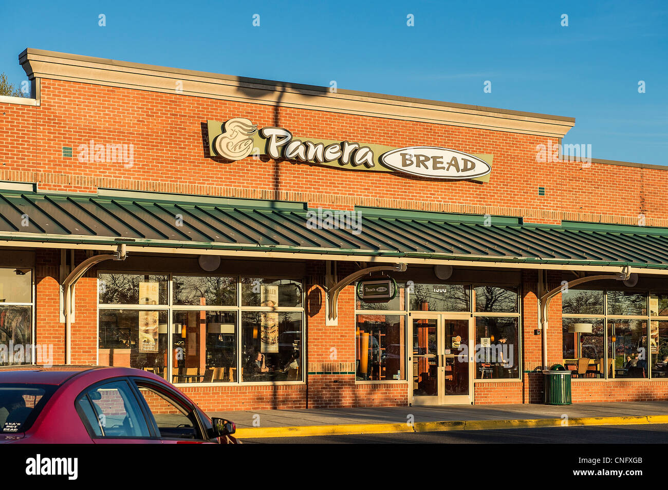 Panera Bread restaurant chain. Stock Photo