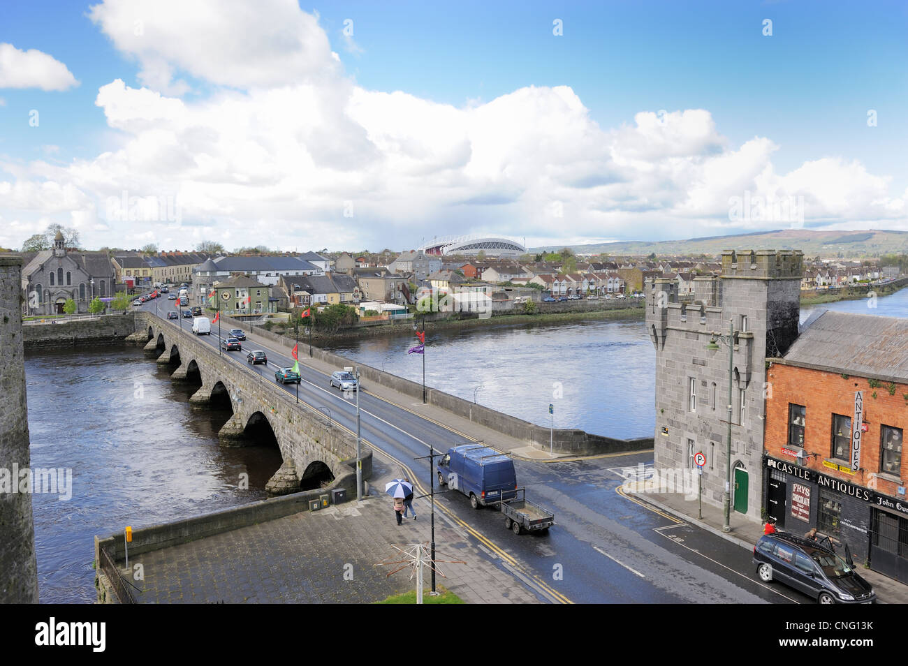 Thomond Bridge, Limerick City, Ireland Stock Photo Alamy