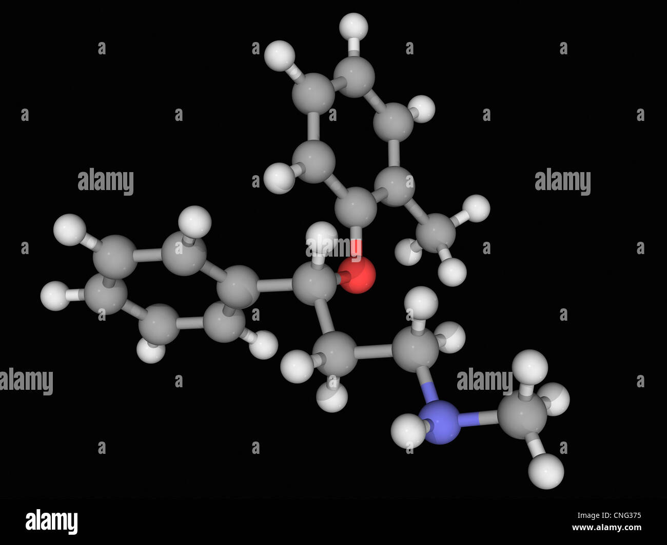 Atomoxetine drug molecule Stock Photo Alamy