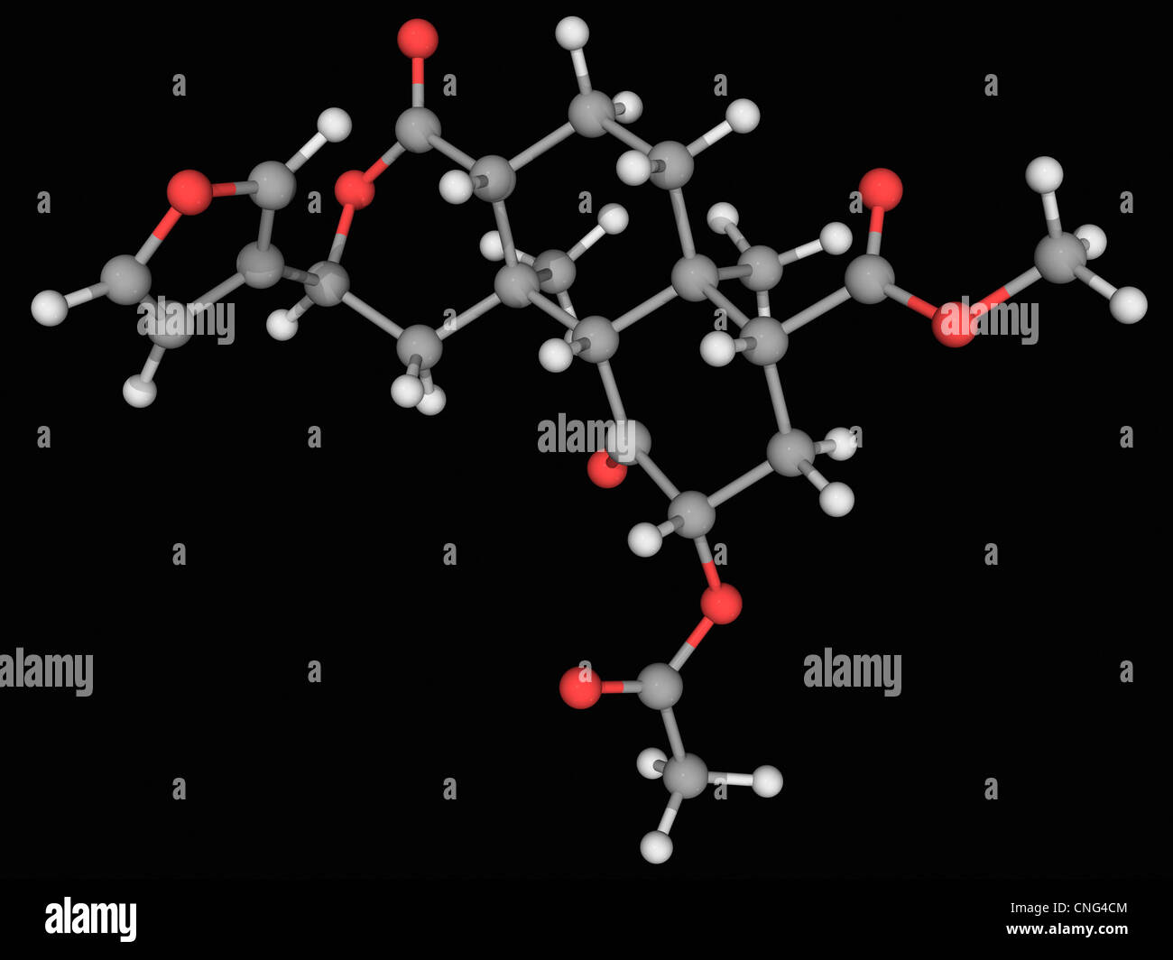 Salvinorin A drug molecule Stock Photo - Alamy