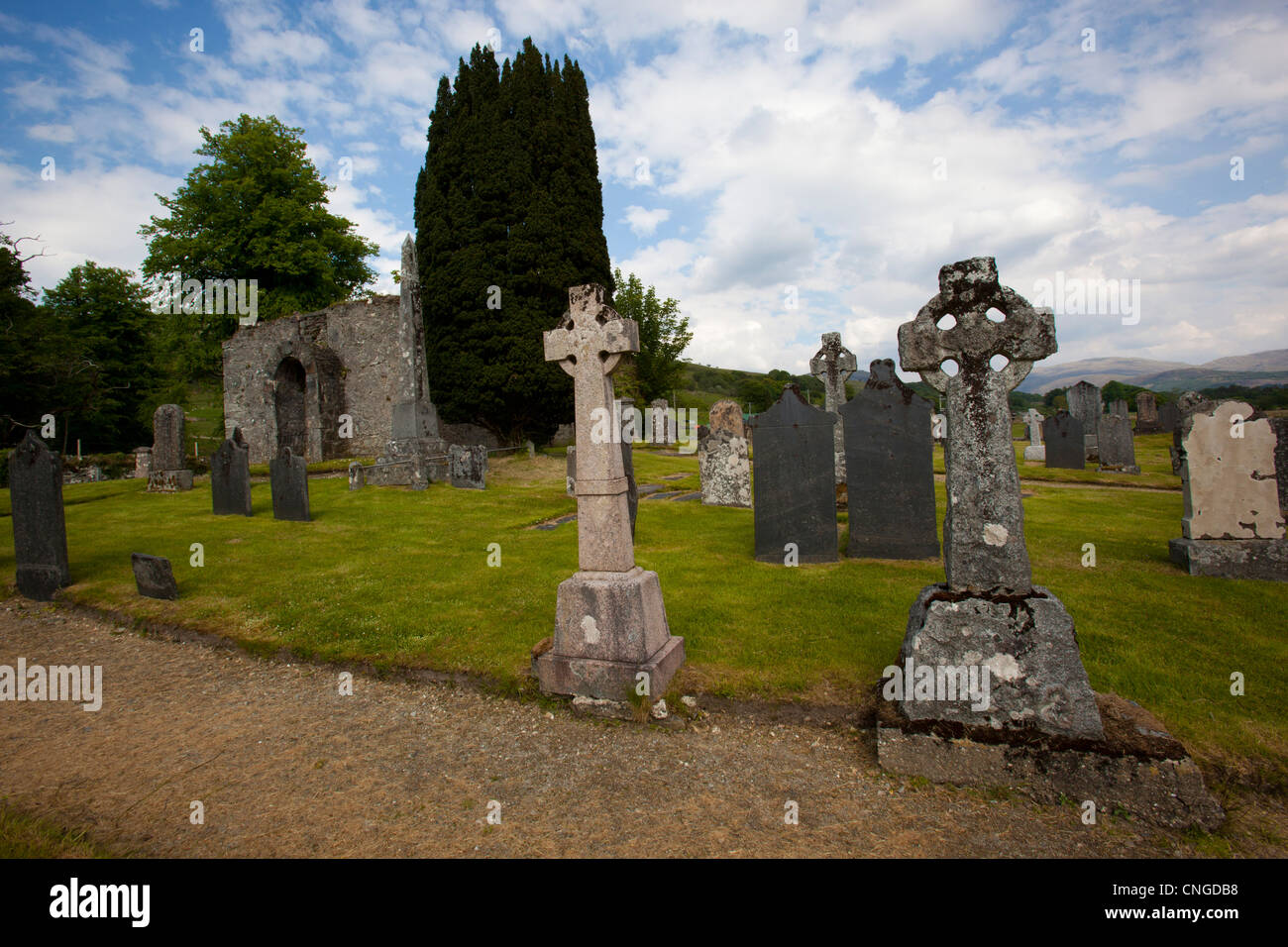 A cemetery in Oban, Scotland Stock Photo - Alamy