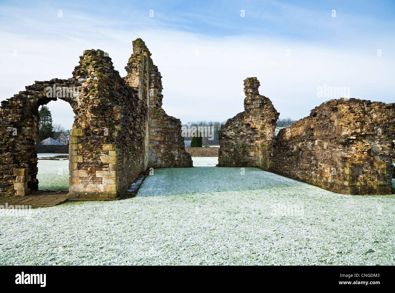 Sawley Abbey in Sawley, near Clitheroe, Lancashire Stock Photo Alamy
