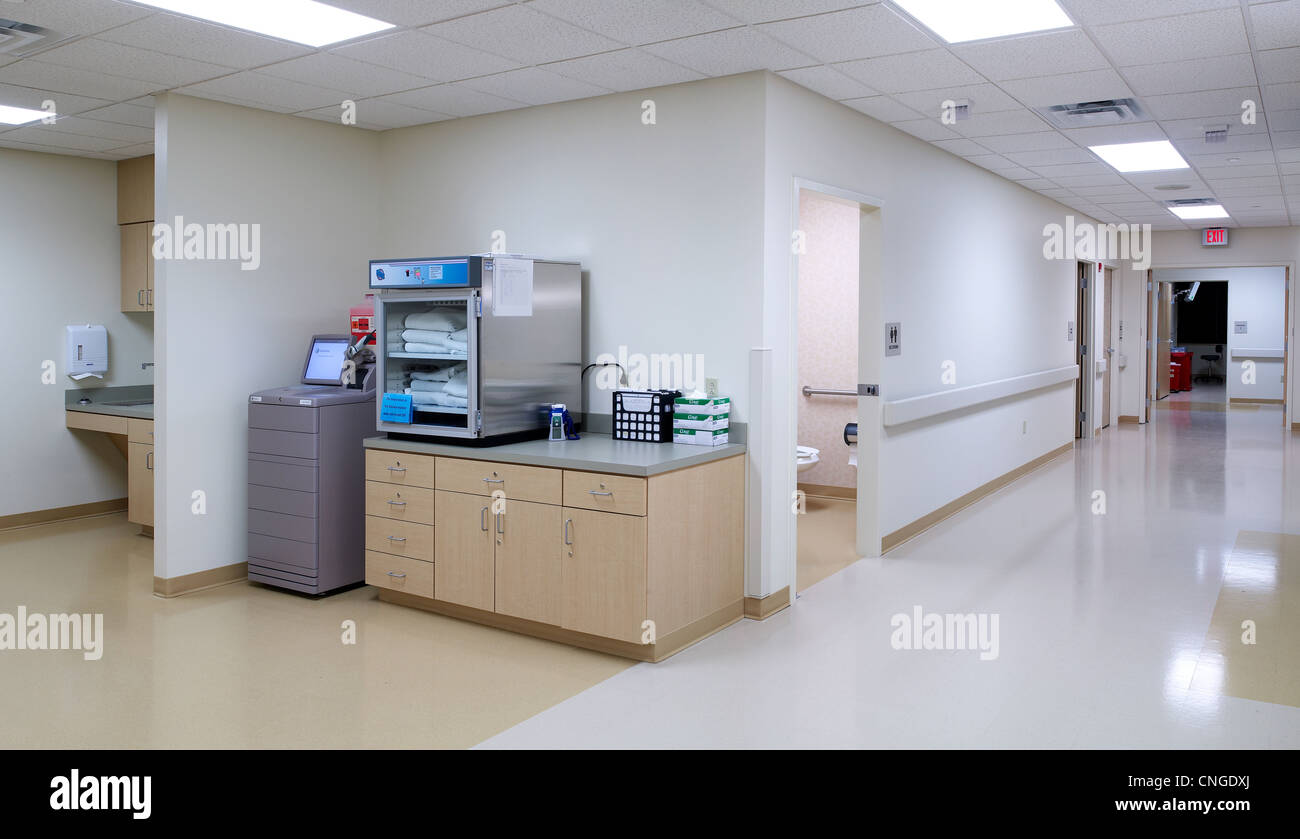 Doctors Medical Office Hospital Hallway Stock Photo Alamy