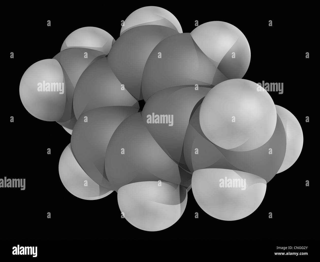 Pxylene molecule Stock Photo Alamy