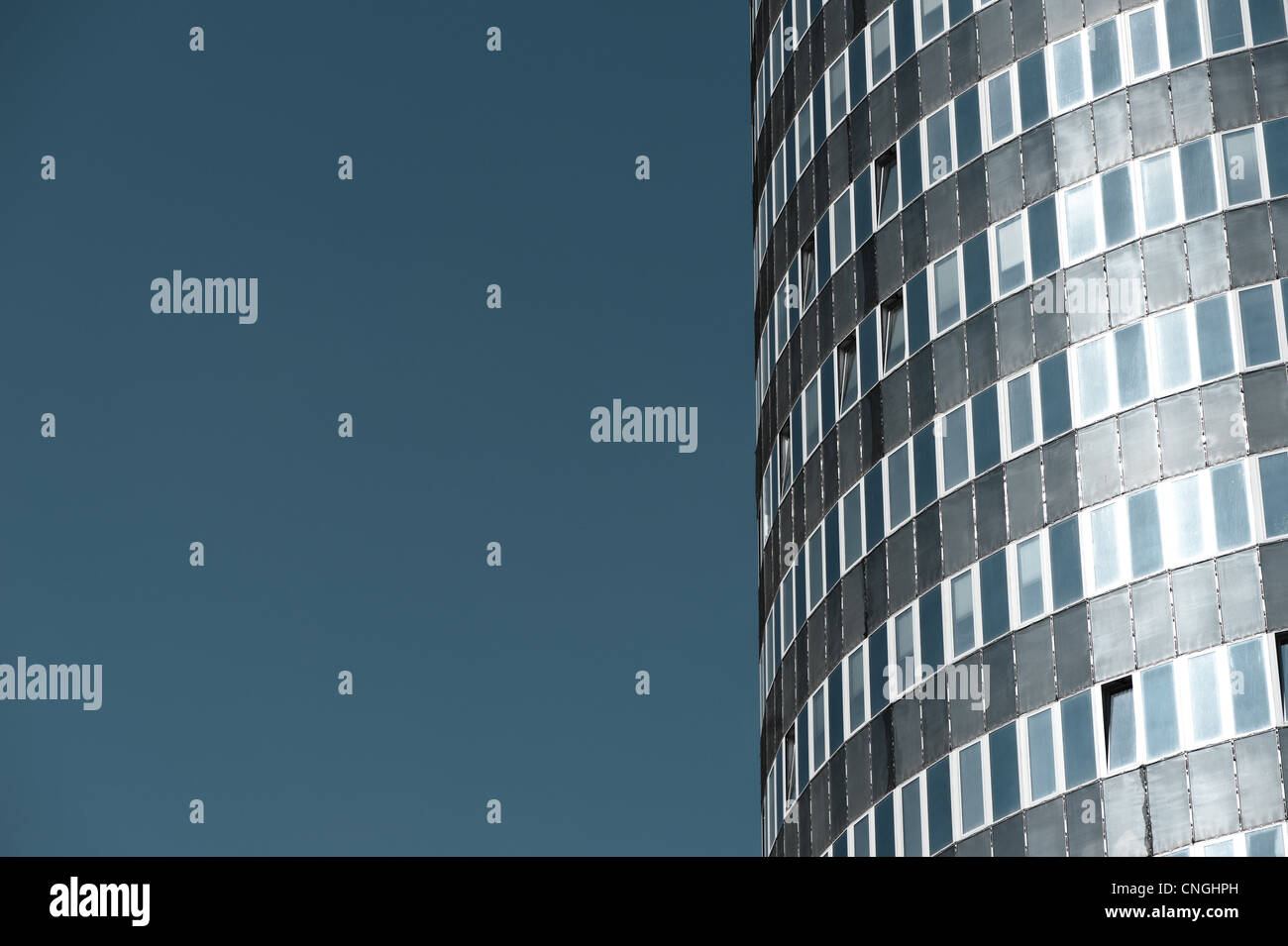 Detail of the Jentower in Jena, Thuringia, Europe, Germany Stock Photo