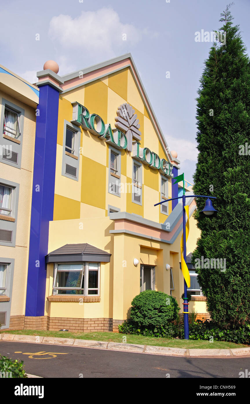 Road Lodge Hotel at Carnival City Casino, Brakpan, Gauteng Province, Republic of South Africa Stock Photo