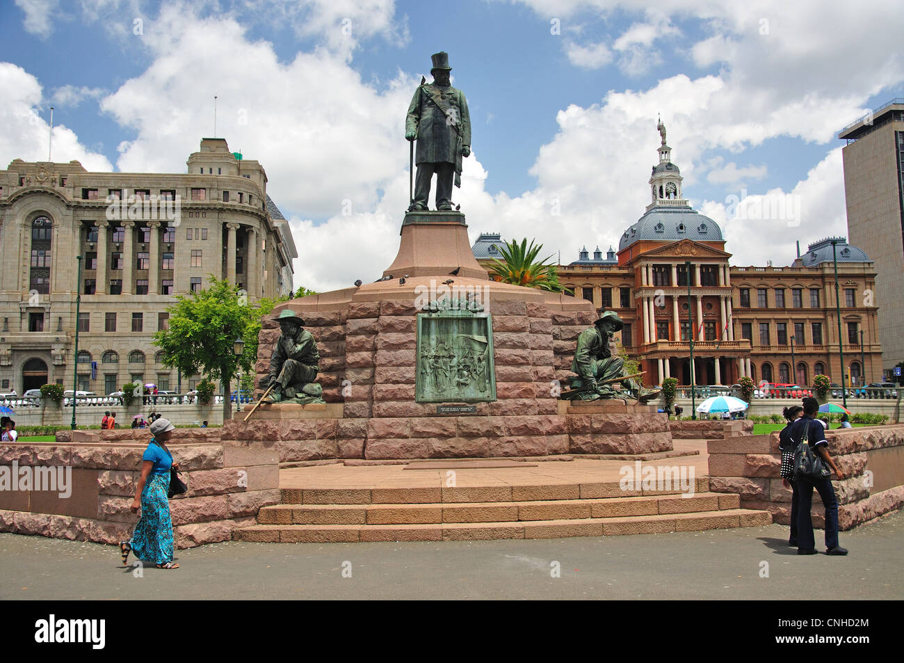 Paul Kruger Statue, Church Square (Kerkplein), Pretoria, Gauteng Province, Republic of South
