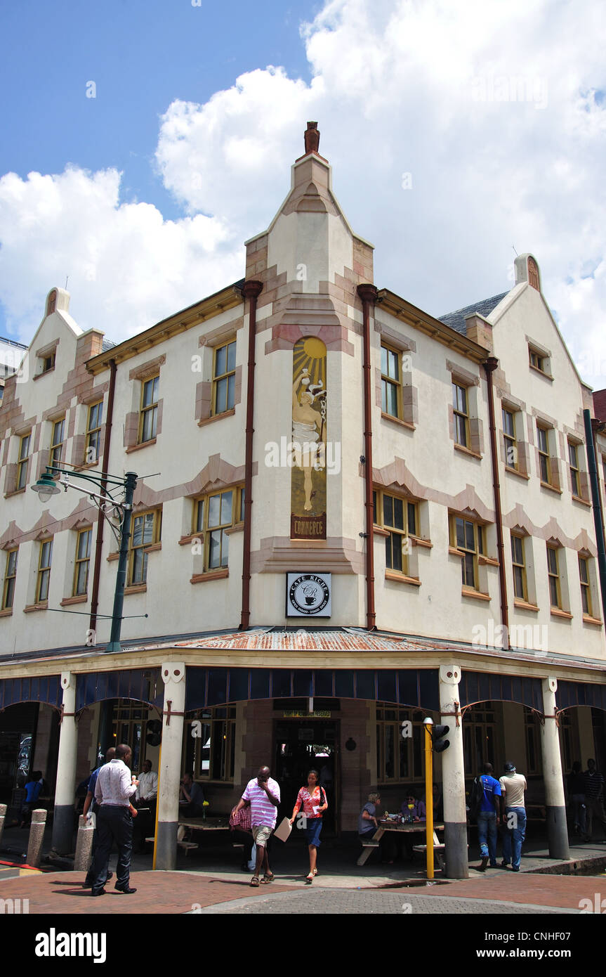 Art nouveau Cafe Riche, Church Square, Pretoria, Gauteng Province, Republic of South Africa Stock Photo