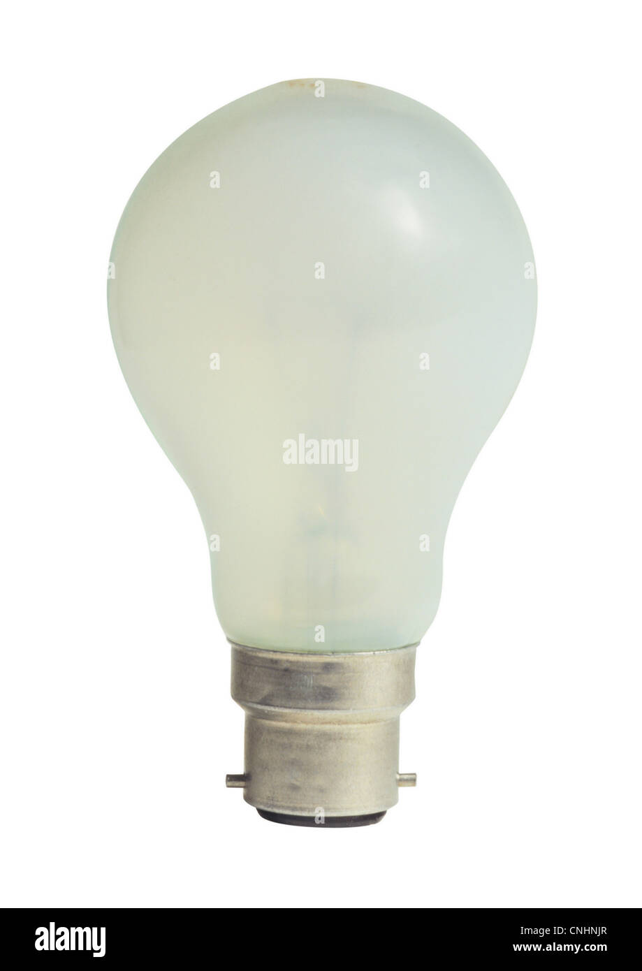 Lightbulb isolated on white Stock Photo