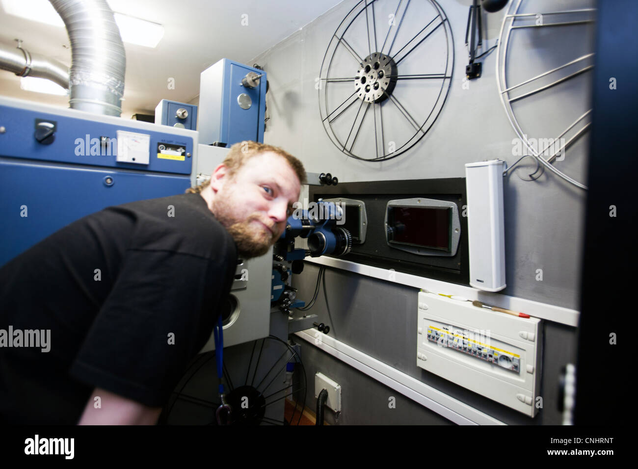 Projectionist hi-res stock photography and images - Alamy