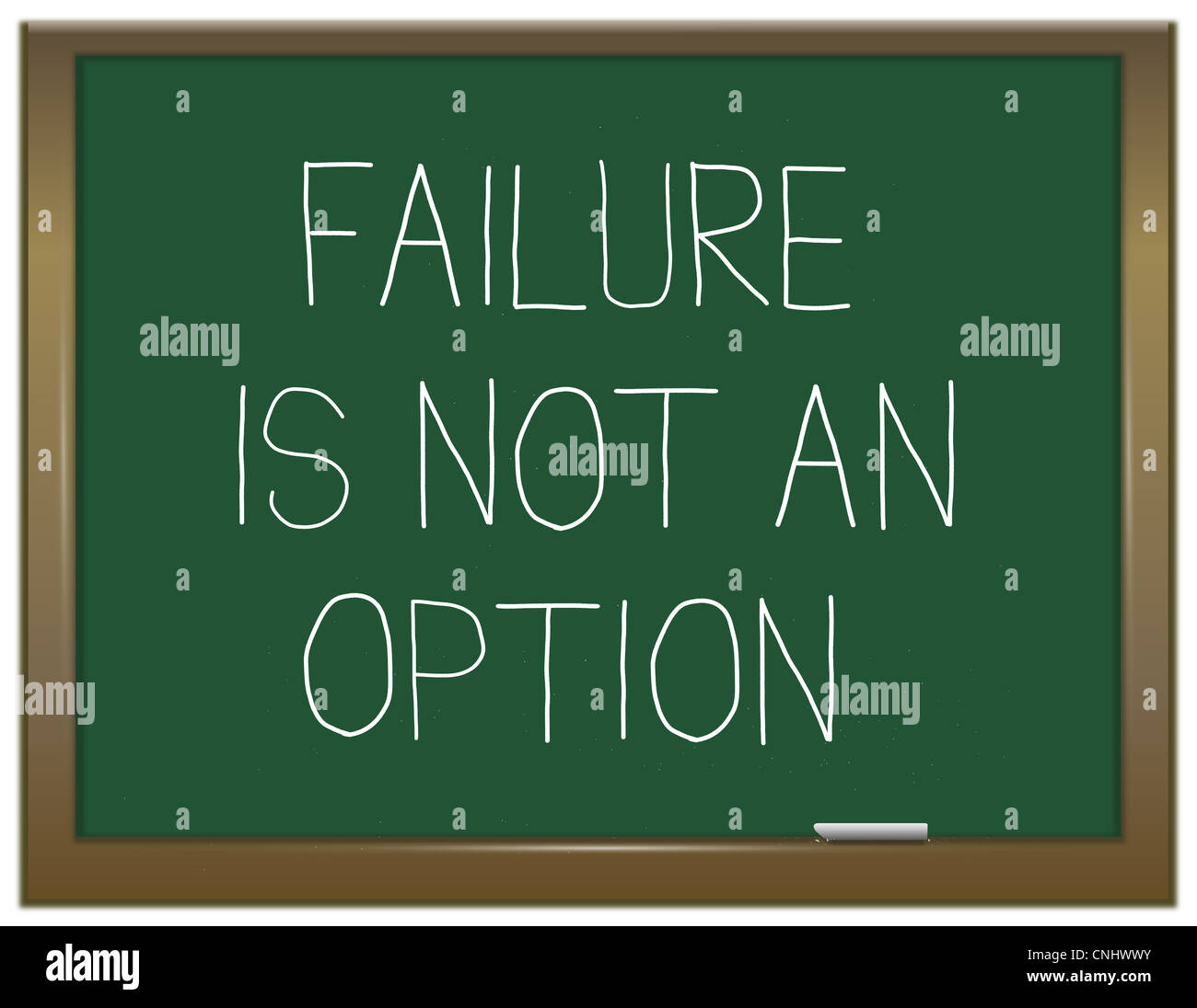 Failure not an option Stock Photo - Alamy