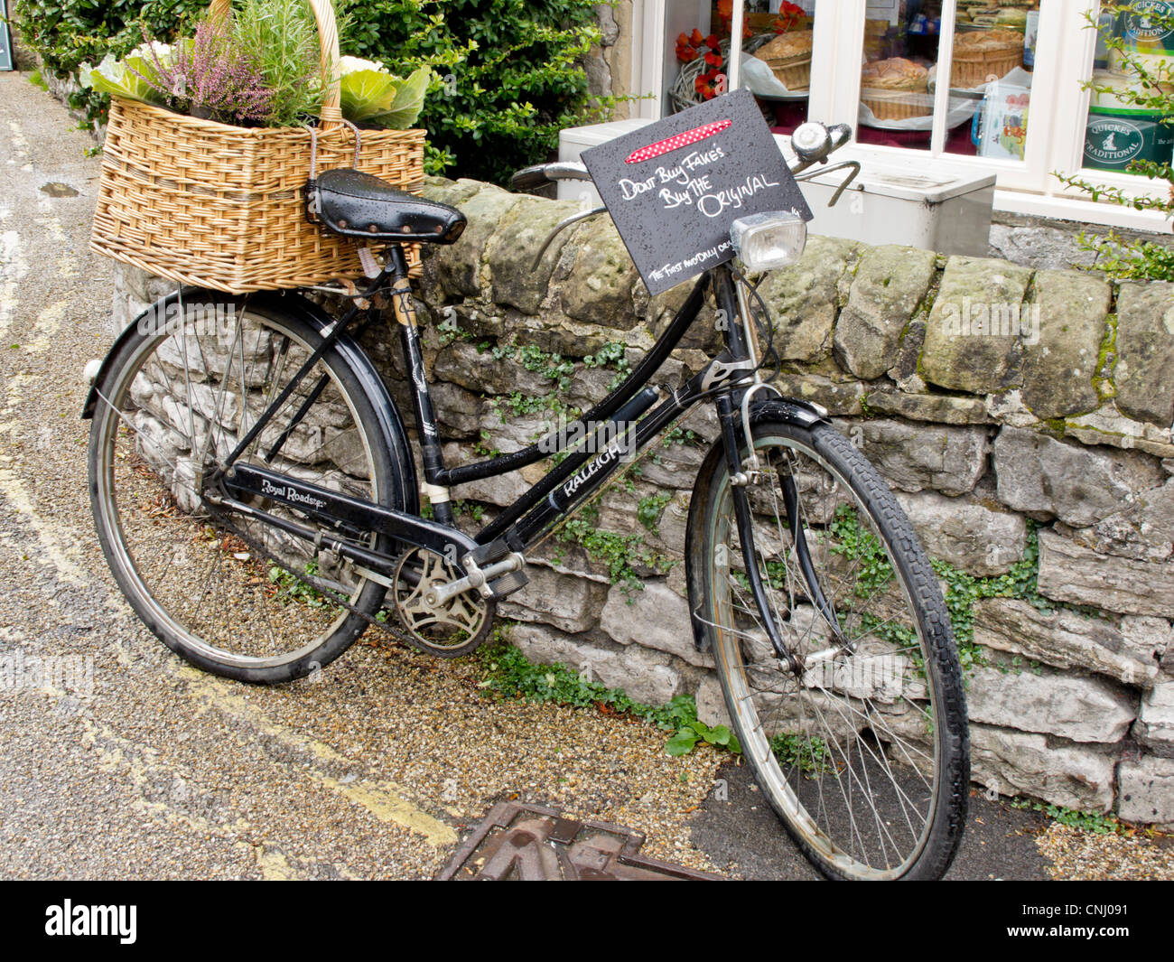 Old fashioned delivery bicycle hires stock photography and images Alamy