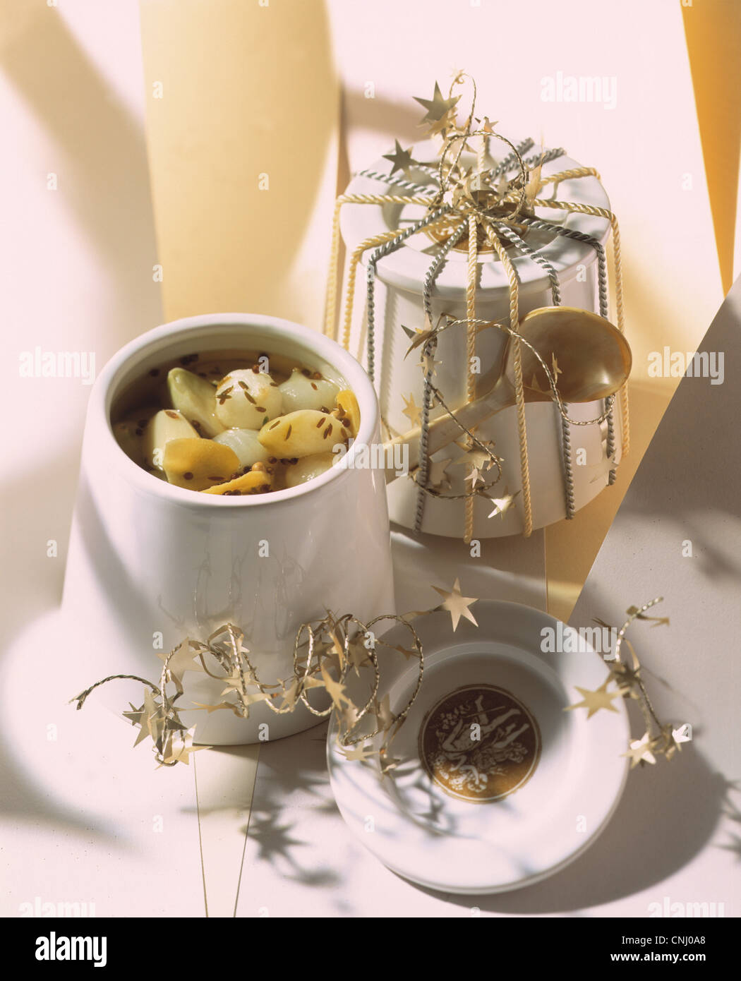 Pickled pearl onions (asian style Stock Photo Alamy