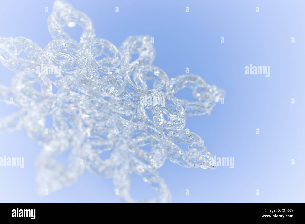 Snowflake decoration Stock Photo