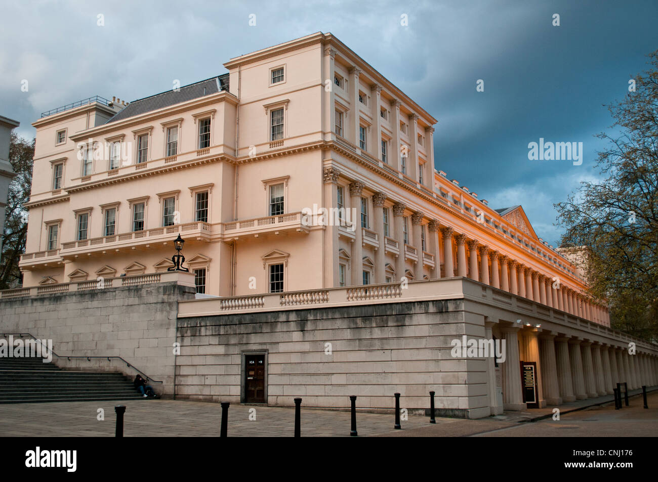 Carlton House Terrace Designed By John Nash The Mall London Uk Stock Photo Alamy