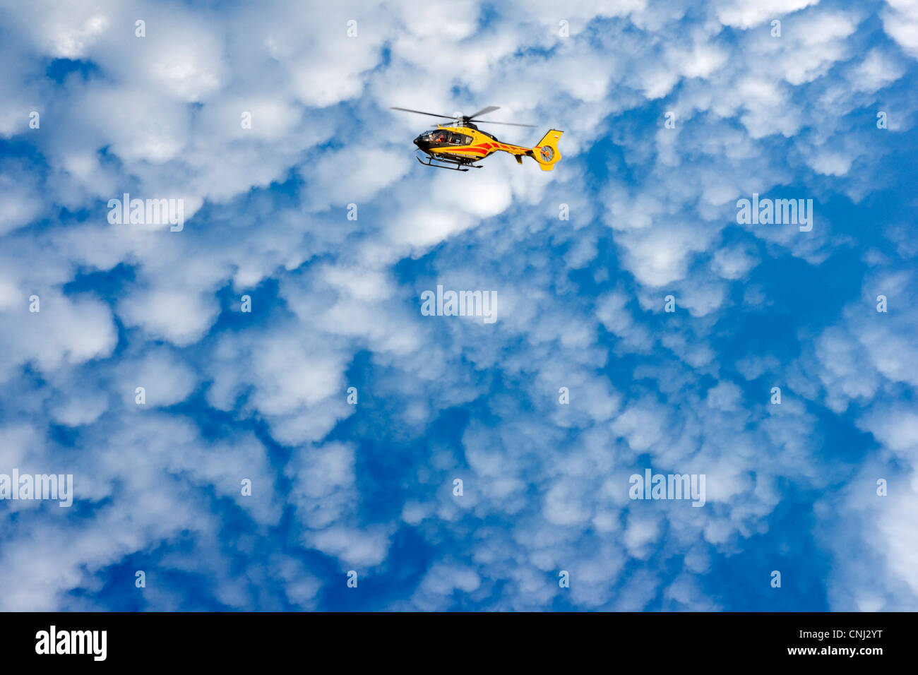 Red And White Helicopter Stock Photos Red And White Helicopter