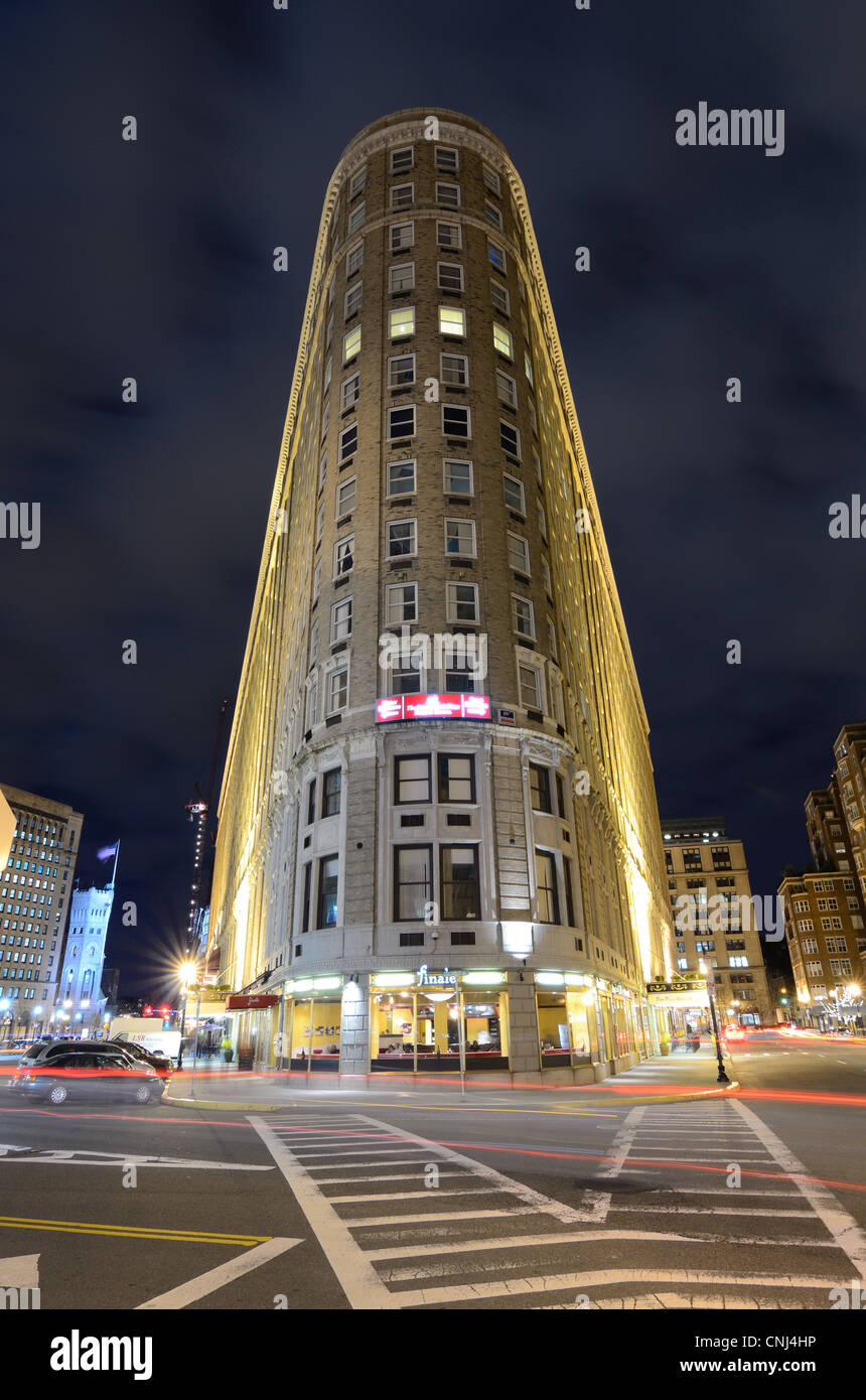 Boston Park Plaza Hotel and Tower in Boston, Massachusetts, USA. Stock Photo