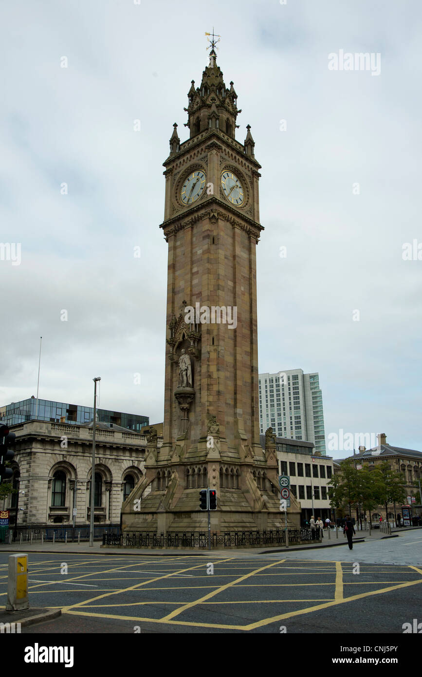 The Albert Clock , Belfast Stock Photo Alamy