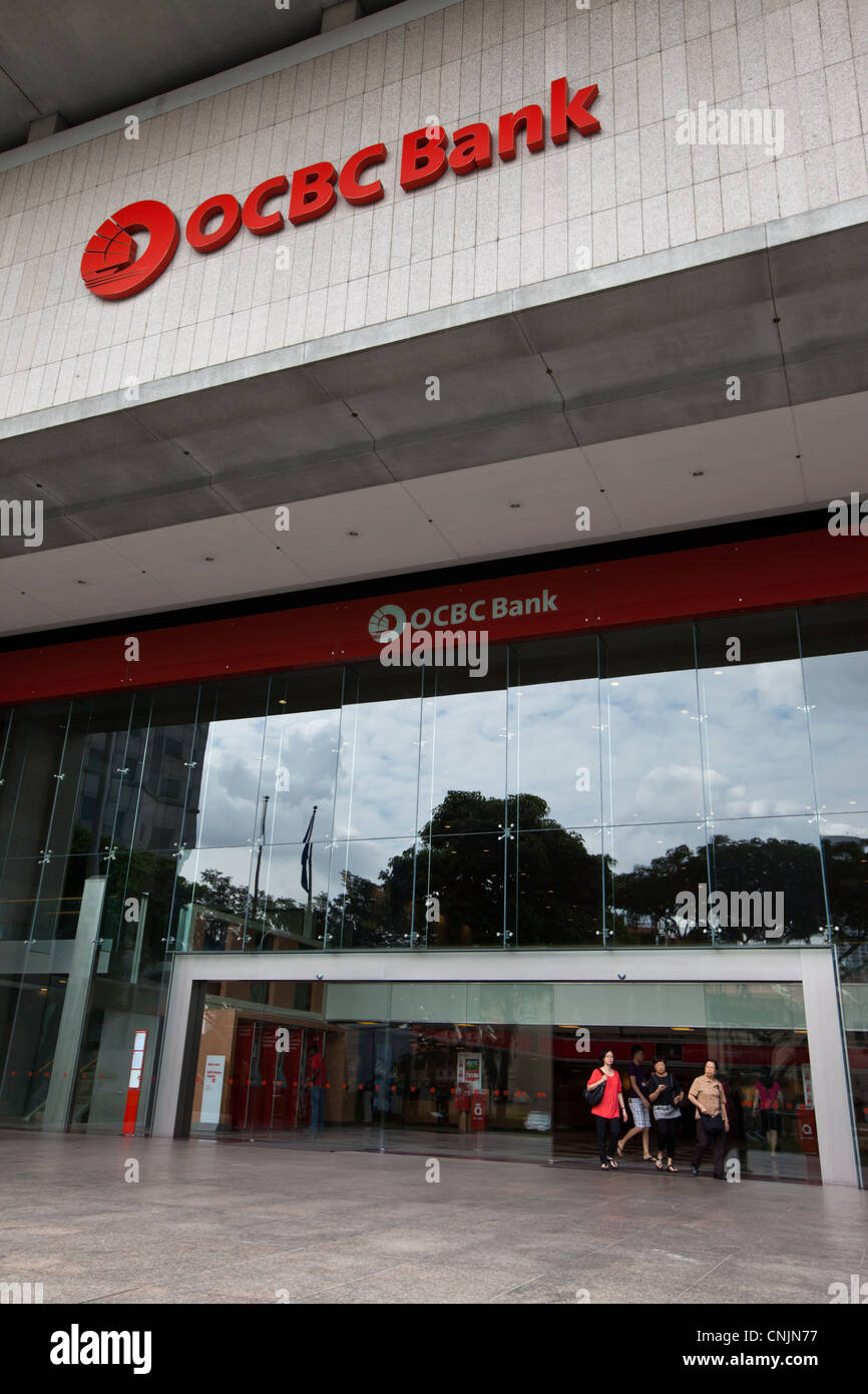 OverseaChinese Banking Corporation Building Stock Photo Alamy