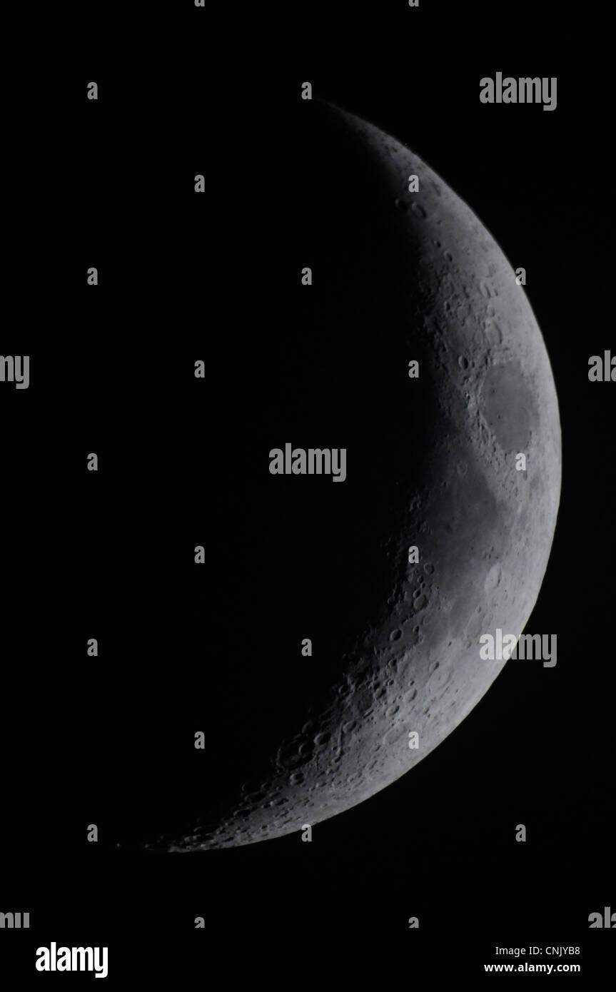 The moon photographed from Earth Stock Photo - Alamy
