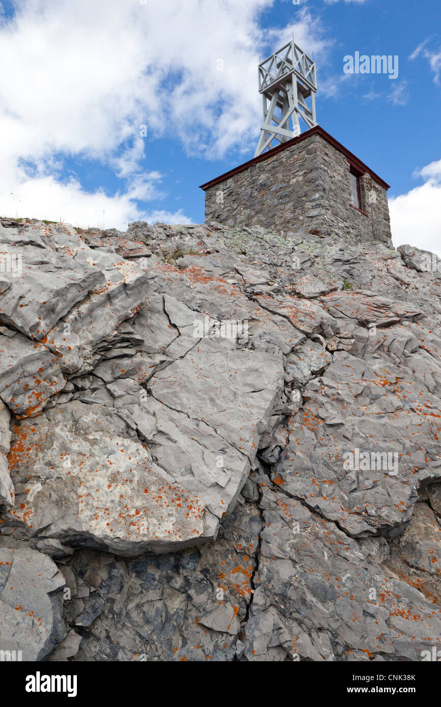 Sulphur mountain weather station hires stock photography and images