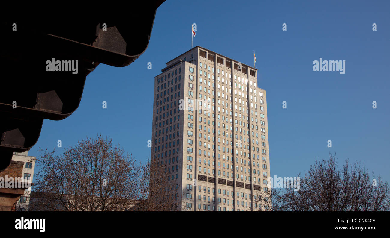 Shell Centre building on the Southbank London England UK Stock Photo