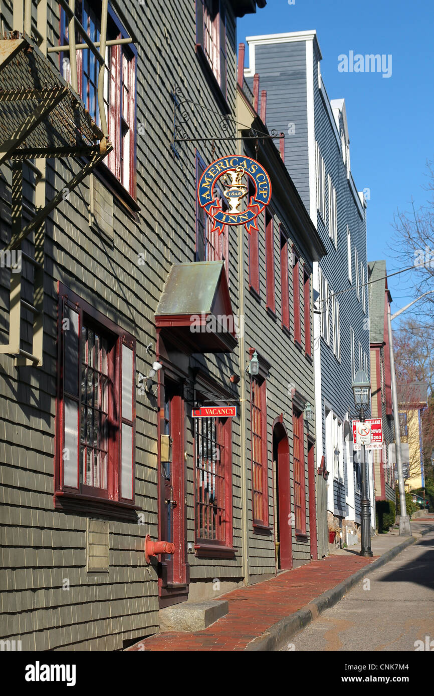 America's Cup Inn, Newport, Rhode Island Stock Photo
