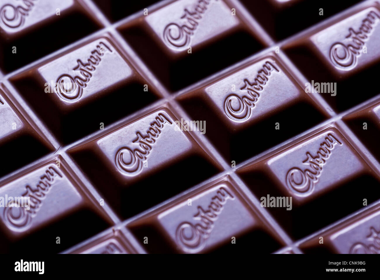 Cadbury milk chocolate bar Stock Photo Alamy