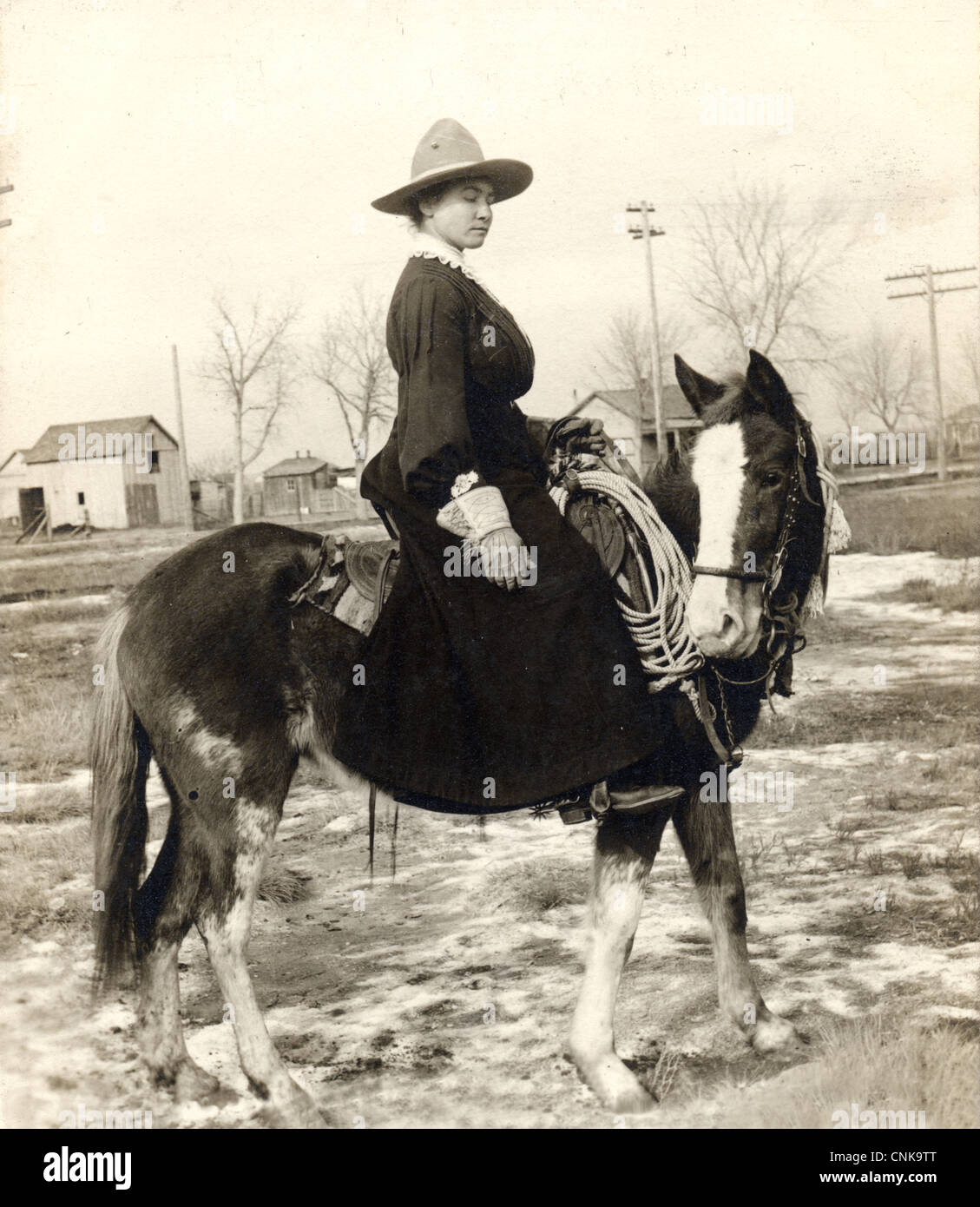 Champion Lady Rider of the World Stock Photo - Alamy