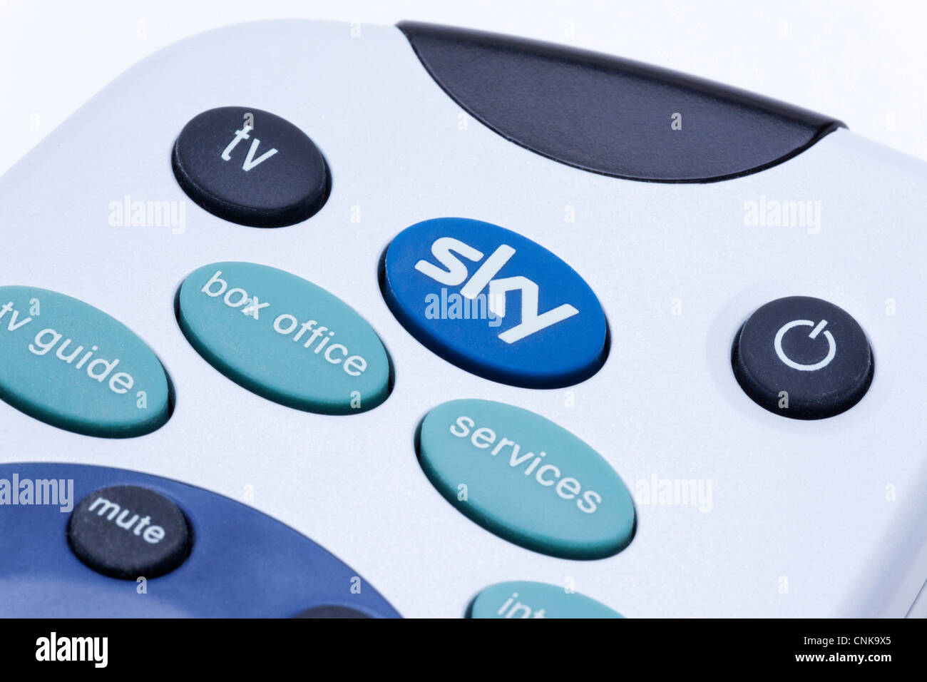 Sky TV remote control handset Stock Photo