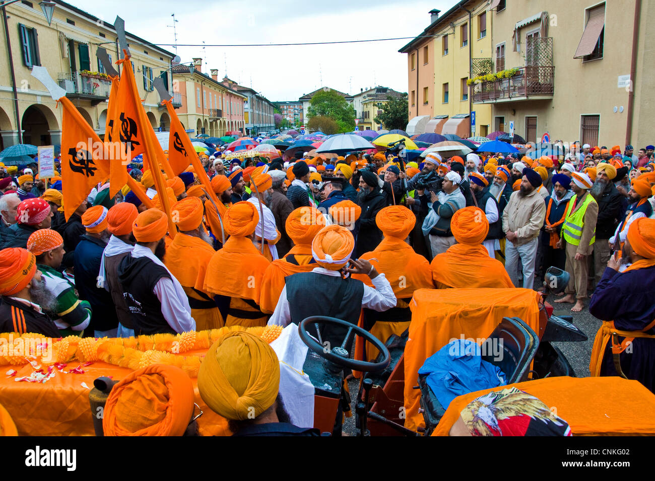 Italy, Emilia Romagna, Novellara, Baisakhi festival Stock Photo Alamy