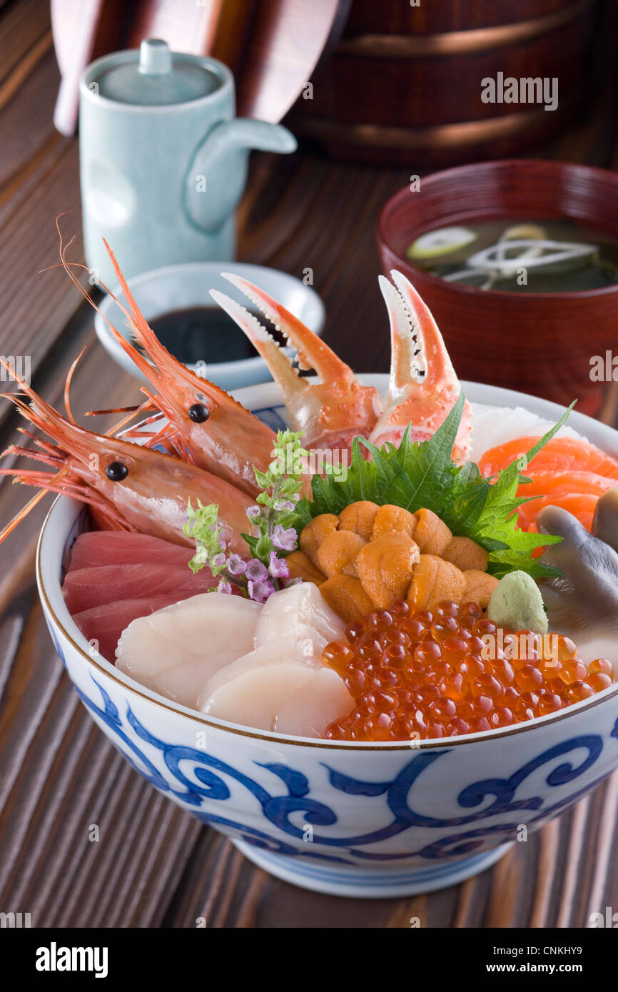 Kaisen Don Stock Photo
