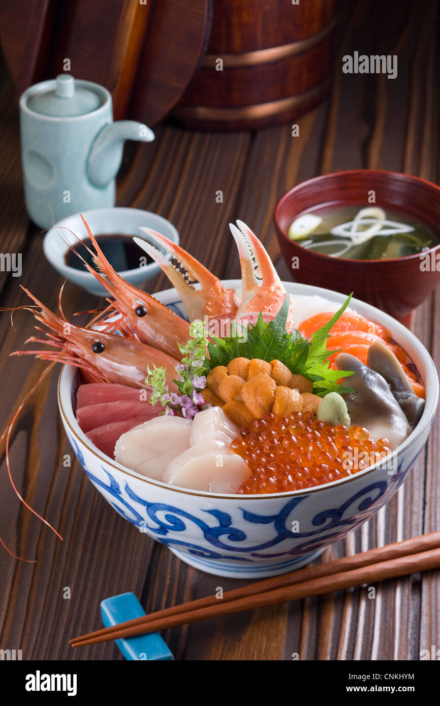 Kaisen Don Stock Photo