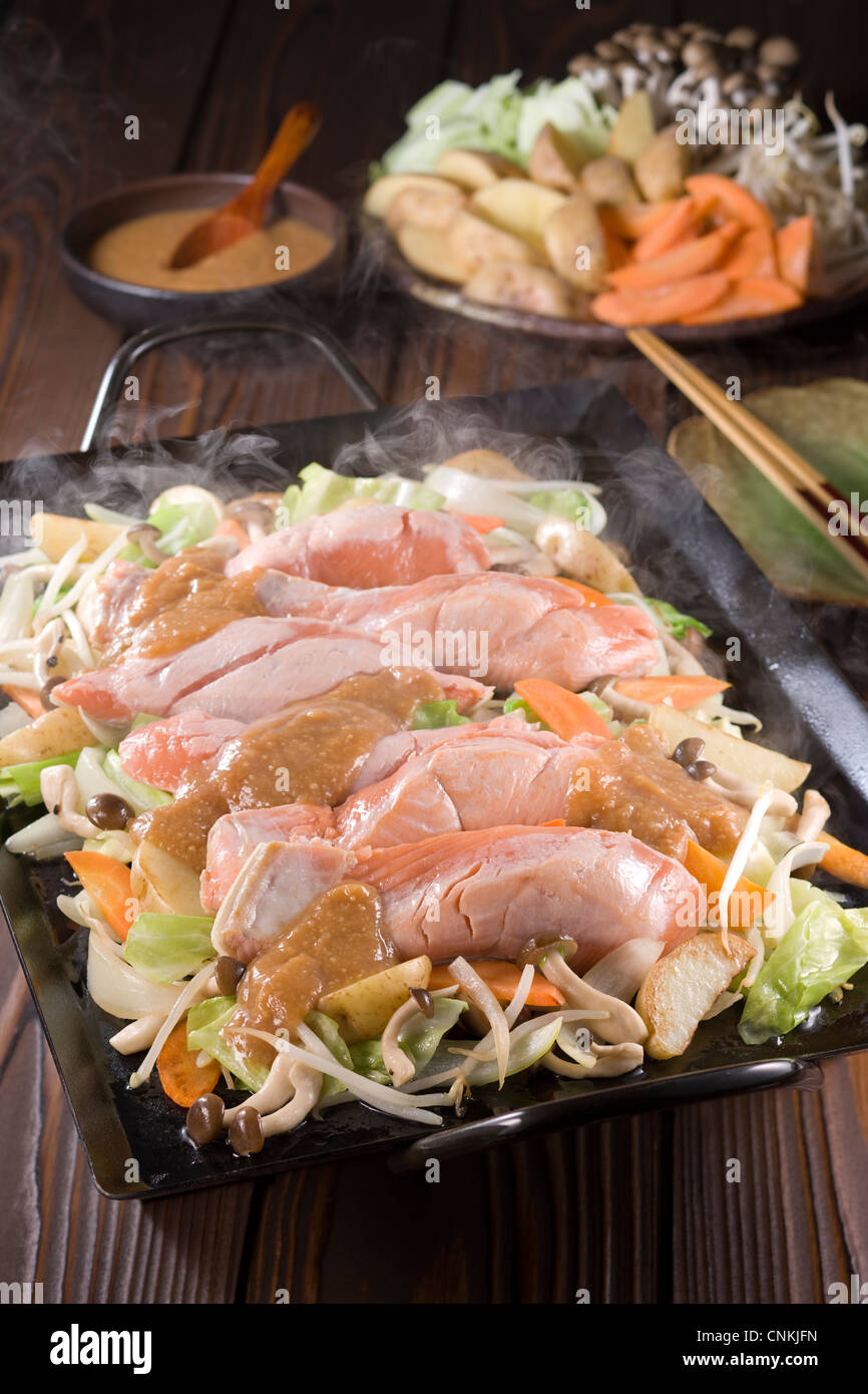 Chan Chan Yaki Stock Photo