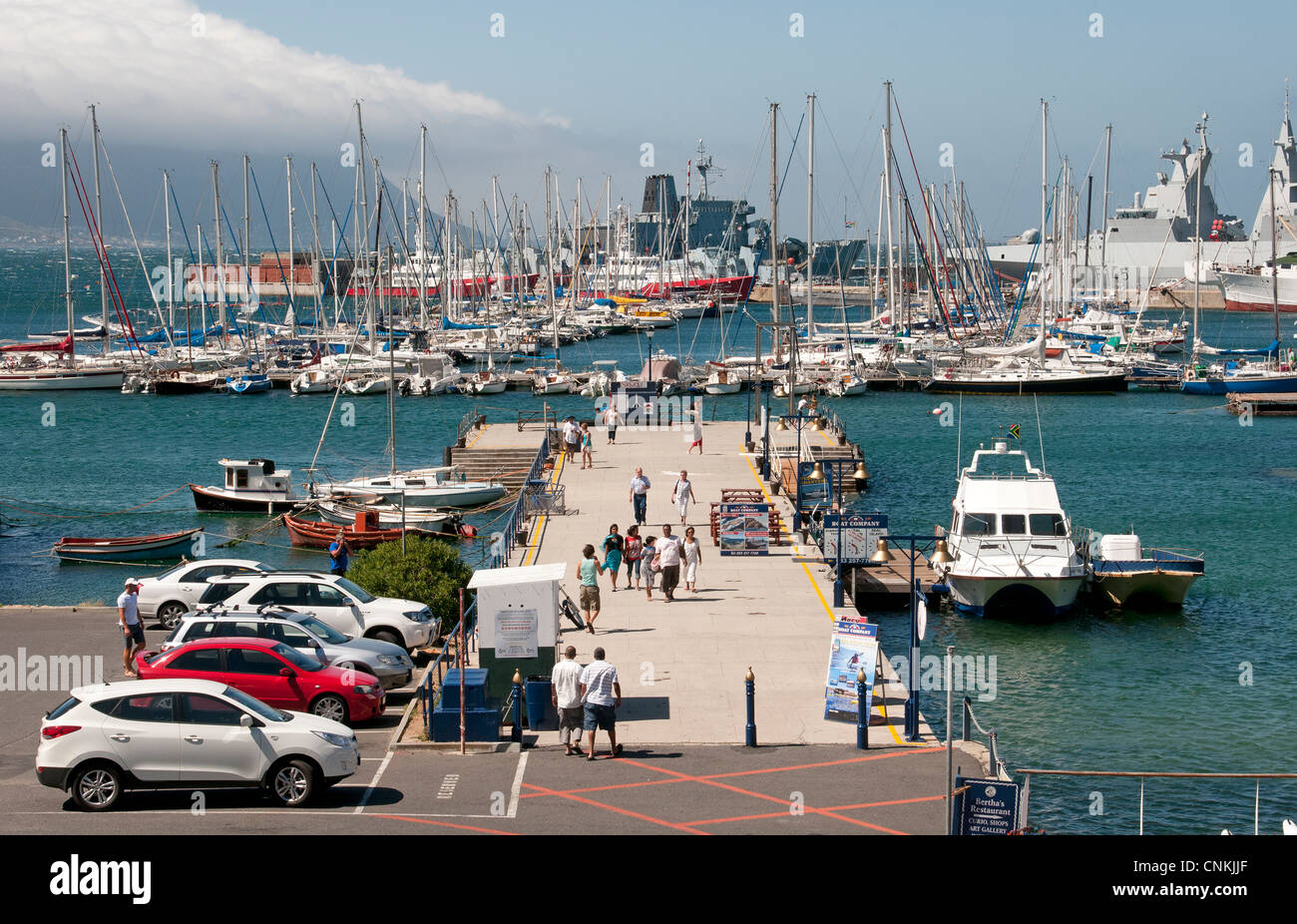 Simon's Town a resort & naval base Western Cape South Africa Stock Photo