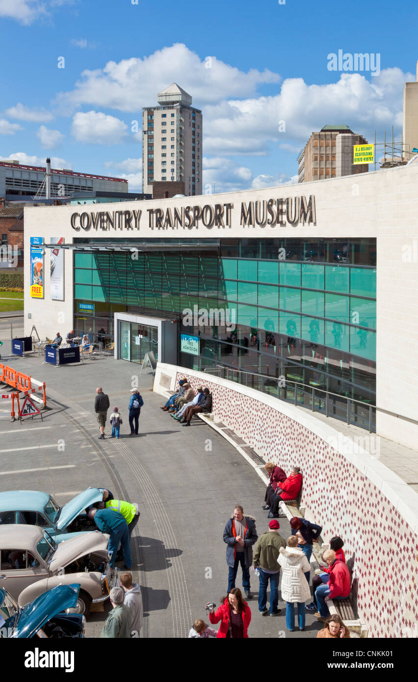 Coventry transport museum West Midlands England UK GB EU Europe Stock Photo