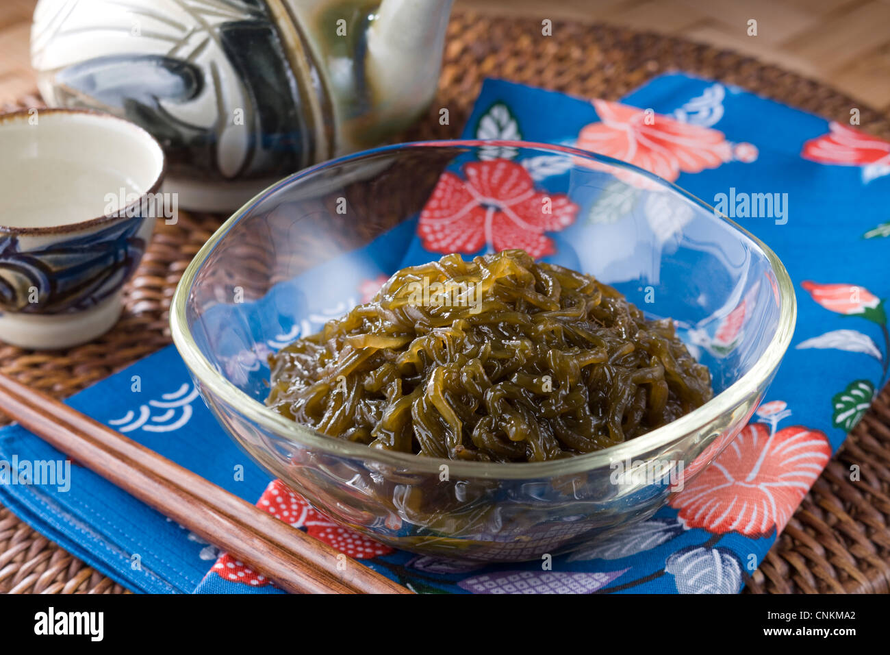 Mozuku Stock Photo