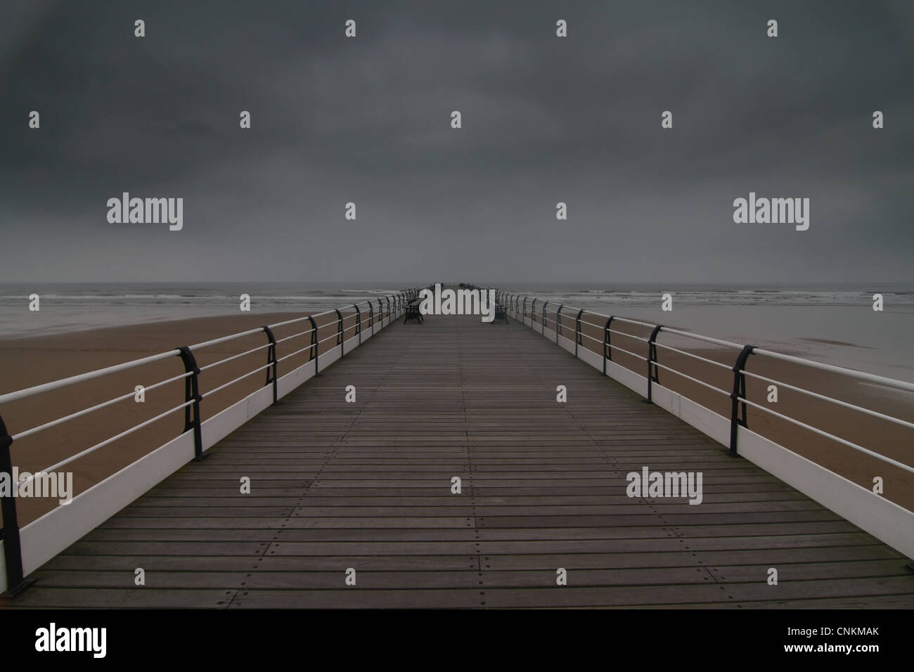 Saltburn victorian pier hi-res stock photography and images - Alamy