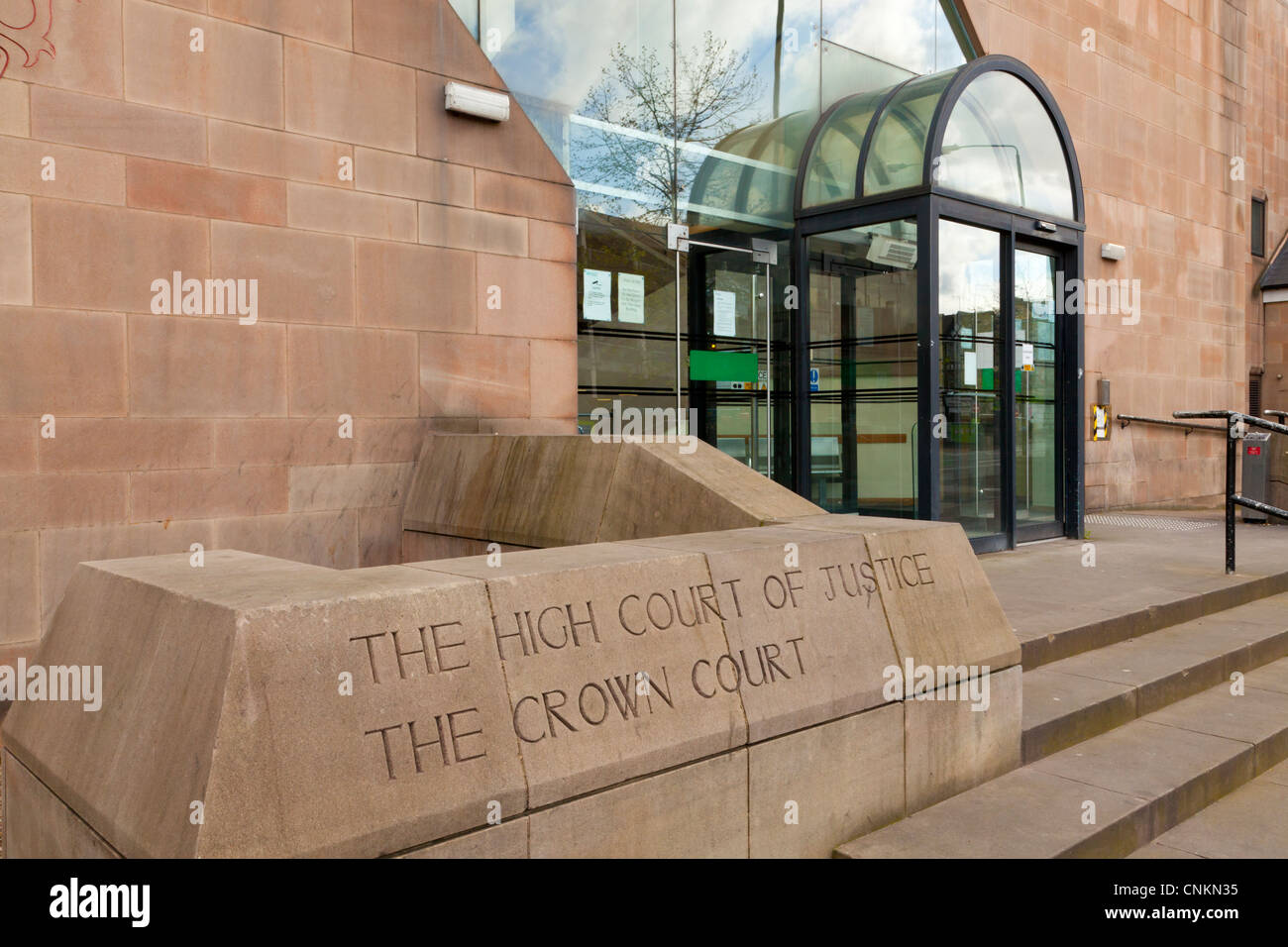 Nottingham Crown Court, High Court of Justice, County Court and Family Court Hearing Centre, Nottingham, England, UK Stock Photo