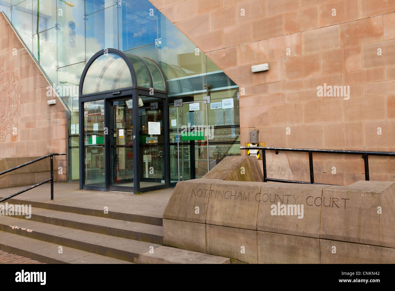 Nottingham County Court, Crown Court, High Court of Justice, and Family