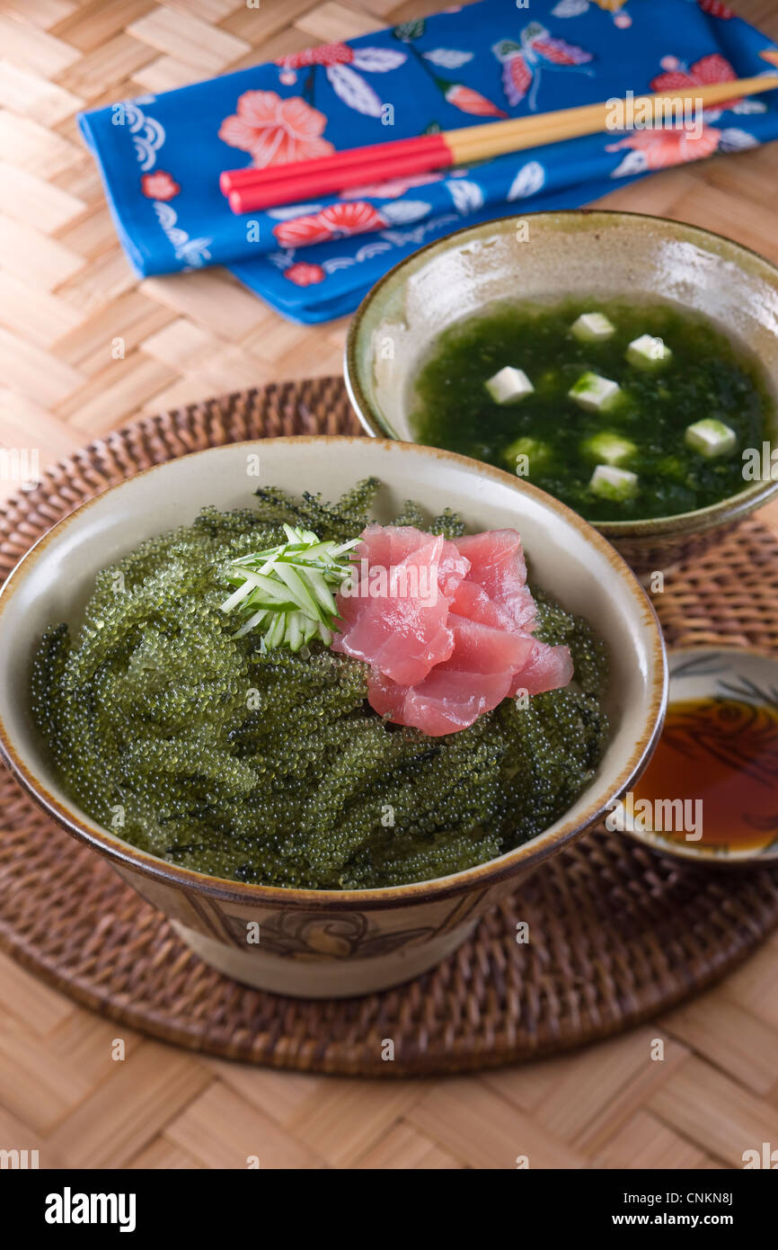 Umibudo Don and Asa-jiru Stock Photo