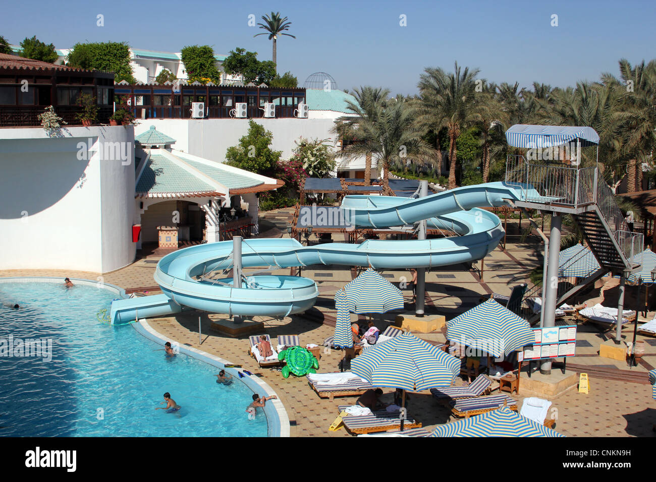 Sultan Gardens Resort in Sharm El Sheikh, Egypt, north Africa. Stock Photo