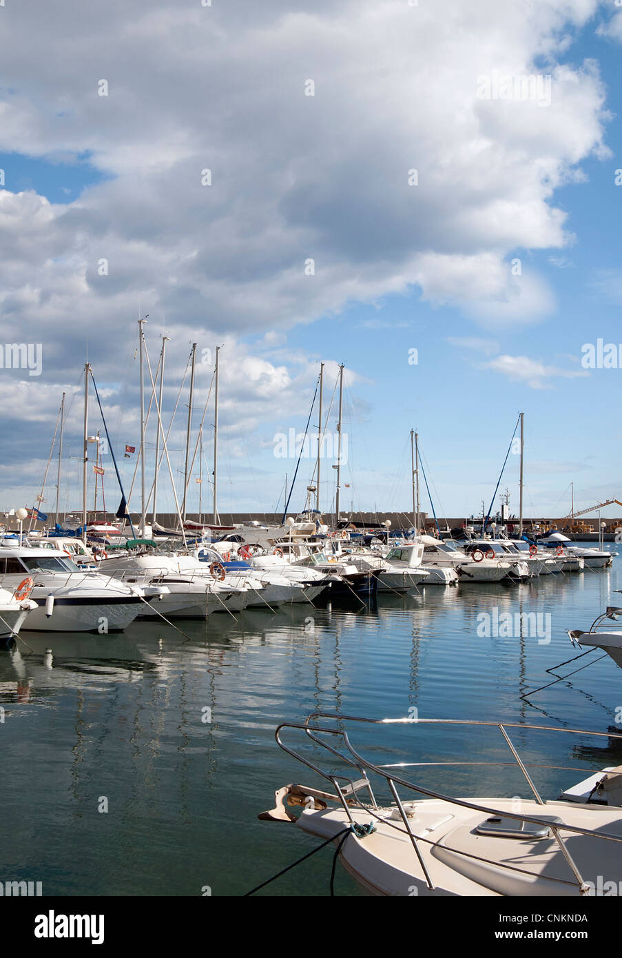 Garrucha Harbor, Almeria Province, Andalusia, Spain Stock Photo