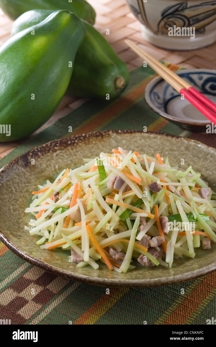 Papaya Irichi Stock Photo